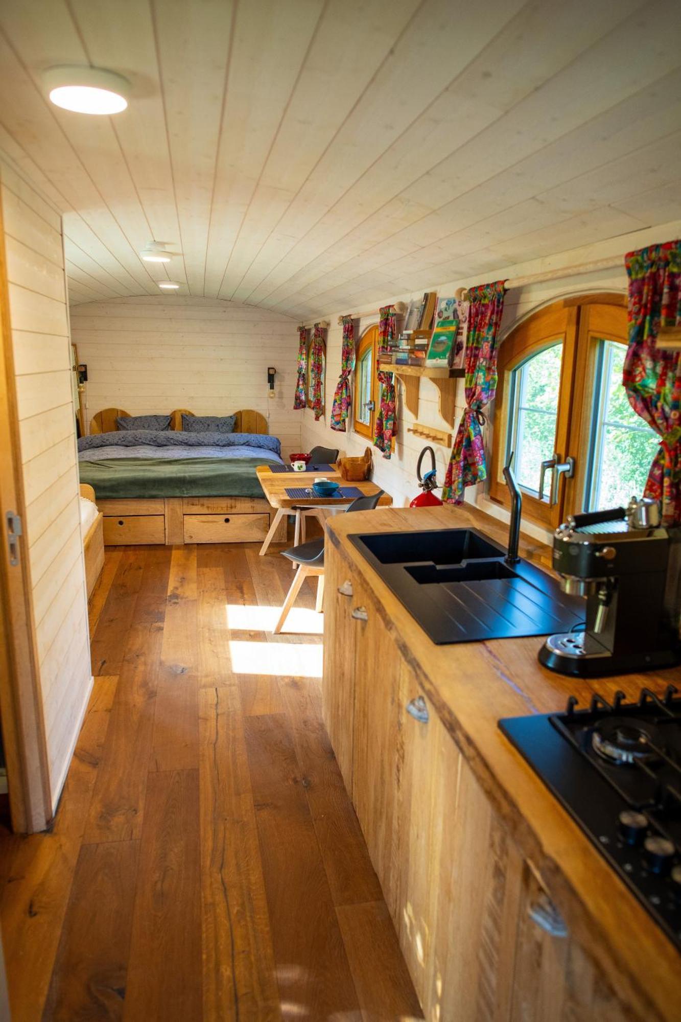 Willa La Tiny House De La Bergerie Lierneux Zewnętrze zdjęcie